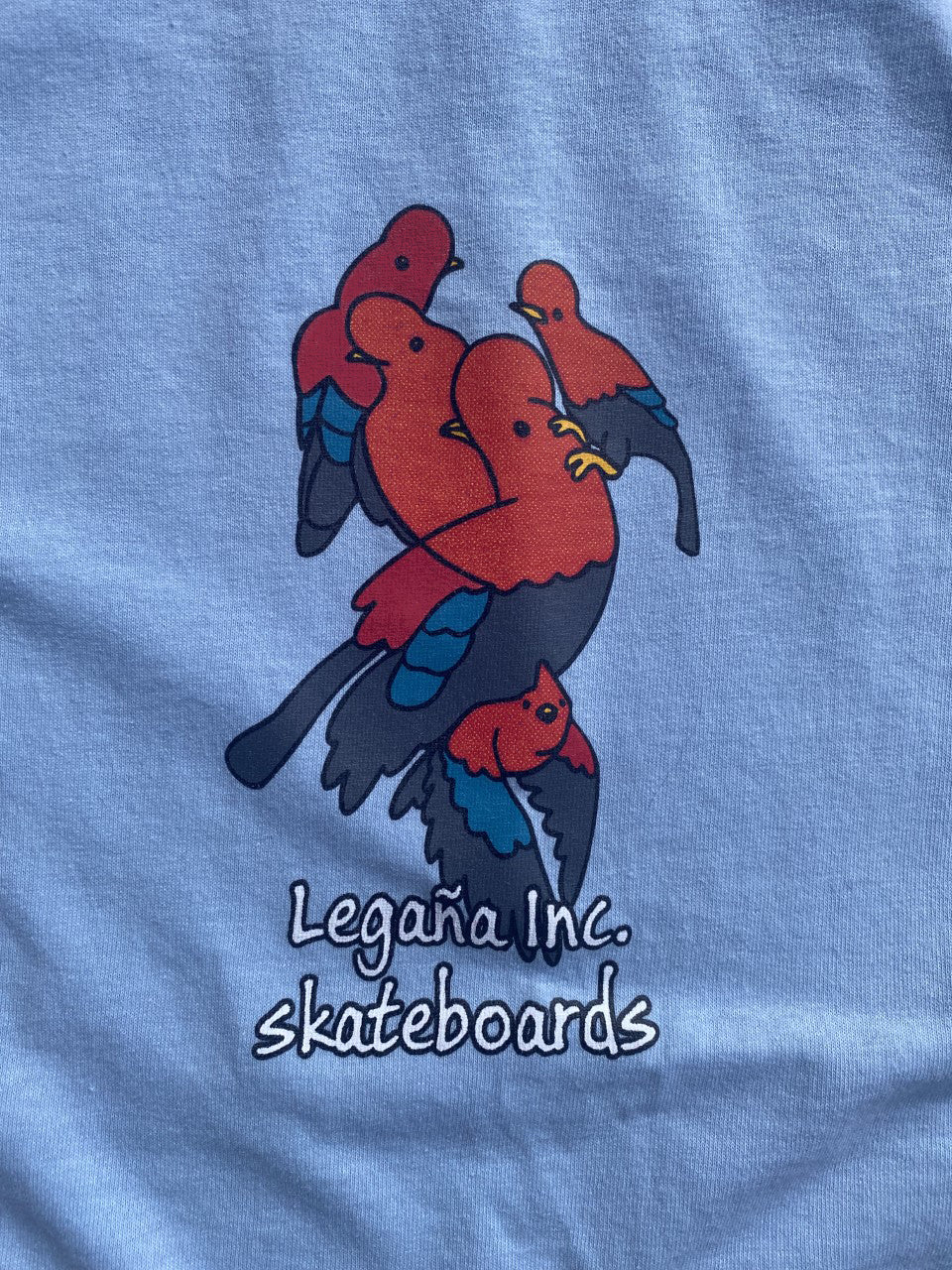 Legaña Red Tunki Tee Light blue